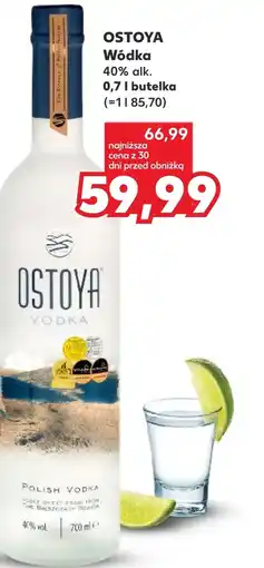 Kaufland Wódka Ostoya oferta