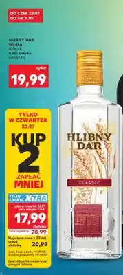 Kaufland Wódka Hlibny Dar Classic oferta
