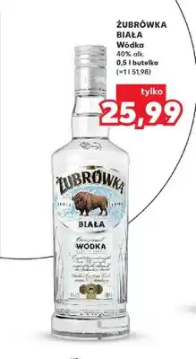Kaufland Wódka Żubrówka Biała oferta