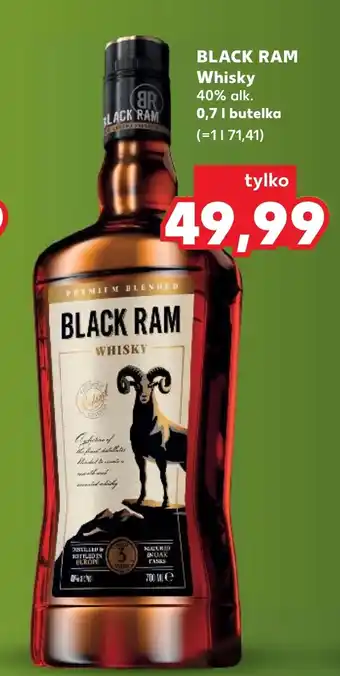 Kaufland Whisky Black Ram oferta