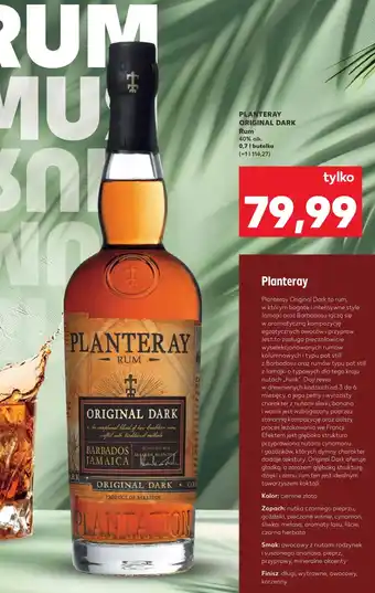 Kaufland Rum Planteray oferta