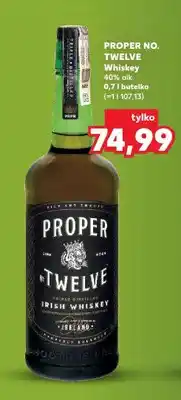 Kaufland Whiskey Proper No. Twelve oferta