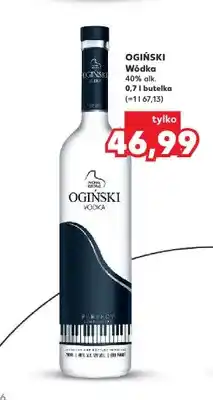 Kaufland Wódka Ogiński oferta