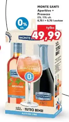 Kaufland Zestaw Monte Santi Aperitivo + Prosecco oferta