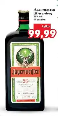 Kaufland Likier ziołowy Jägermeister oferta
