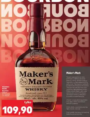 Kaufland Bourbon Maker's Mark oferta
