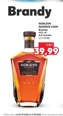 Kaufland Brandy Koblevo Reserve VSOP oferta
