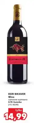 Kaufland Wino czerwone wytrawne Egri Bikaver oferta