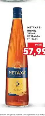 Kaufland Brandy Metaxa 5 oferta