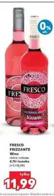 Kaufland Wino bezalkoholowe Fresco Frizzante Alcohol Free Owoce Leśne oferta