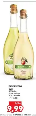 Kaufland Cydr Cidersecco Rajskie Jabłko oferta