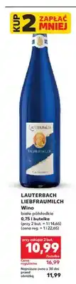 Kaufland Wino białe półsłodkie Lauterbach Liebfraumilch oferta