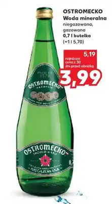 Kaufland Woda mineralna gazowana Ostromecko oferta