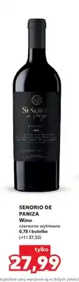 Kaufland Wino czerwone wytrawne Senorio De Paniza oferta