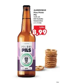 Kaufland Piwo Alebrowar Polski Pils oferta