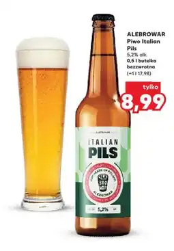 Kaufland Piwo Alebrowar Italian Pils oferta