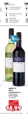 Kaufland Wino bezalkoholowe Enjoy It Chardonnay oferta