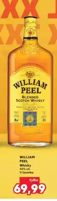 Kaufland Whisky William Peel 40% alk oferta