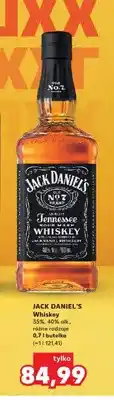 Kaufland Whiskey Jack Daniel's Old No.7 40% alk oferta
