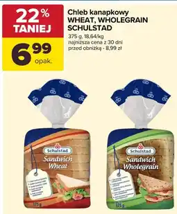 Carrefour Chleb kanapkowy Schulstad Sandwich Wheat oferta