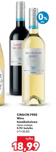 Kaufland Wino bezalkoholowe Cin&Cin oferta
