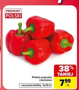 Carrefour Papryka czerwona polska oferta