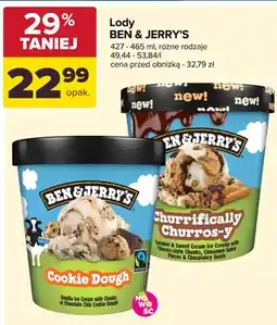 Carrefour Lody Ben & Jerry's Cookie Dough oferta