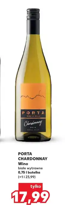 Kaufland Wino wytrawne Porta Chardonnay oferta