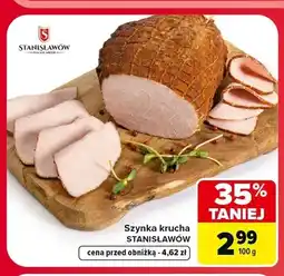 Carrefour Szynka krucha Stanisławów oferta