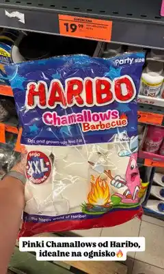 Biedronka Pianki Haribo Chamallows Barbecue oferta