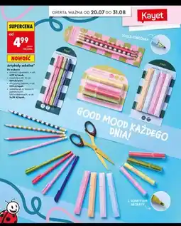Biedronka Zakreślacze pastelowe Kayet oferta