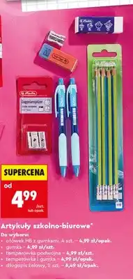 Biedronka Długopisy żelowe Herlitz 2-pak oferta