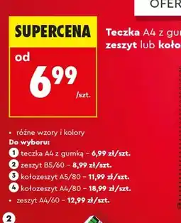 Biedronka Zeszyt A4/60 Interdruk Coca-Cola oferta