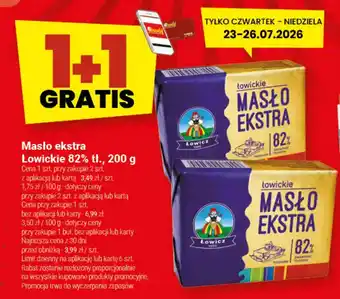 Twój Market Masło ekstra Łowickie oferta