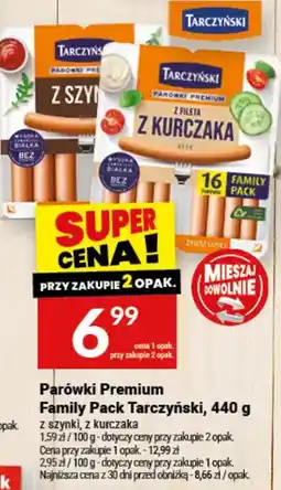 Twój Market Parówki Premium Family Pack Tarczyński oferta