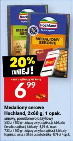 Twój Market Medaliony serowe Hochland oferta