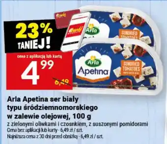 Twój Market Arla Apetina ser biały typu śródziemnomorskiego oferta