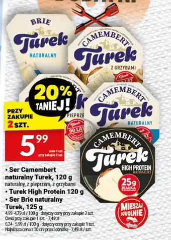 Twój Market Ser Camembert naturalny Turek oferta