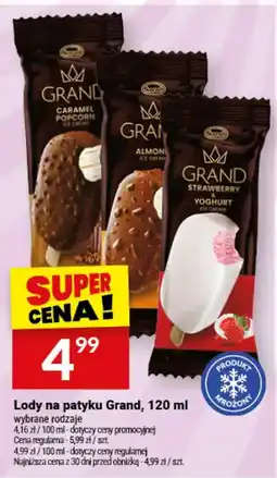 Twój Market Lody na patyku Grand oferta