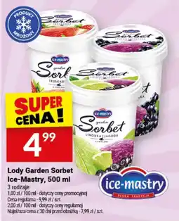 Twój Market Lody Garden Sorbet Ice-Mastry oferta