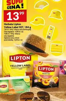 Twój Market Herbata Lipton Yellow Label 92T oferta