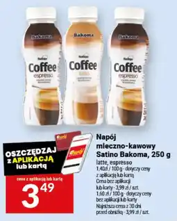 Twój Market Napój mleczno-kawowy Satino Bakoma oferta