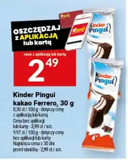 Twój Market Kinder Pingui kakao Ferrero oferta