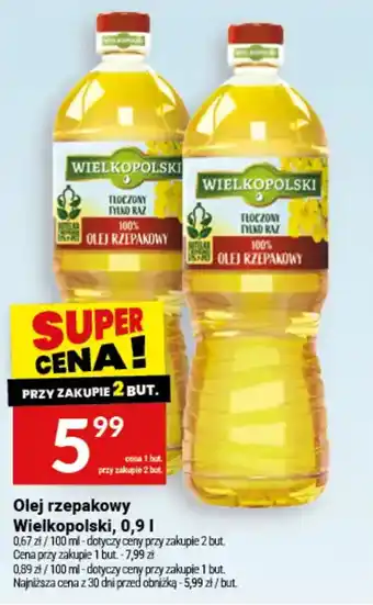 Twój Market Olej rzepakowy Wielkopolski oferta