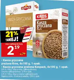 Twój Market Kasza gryczana prażona Kros oferta