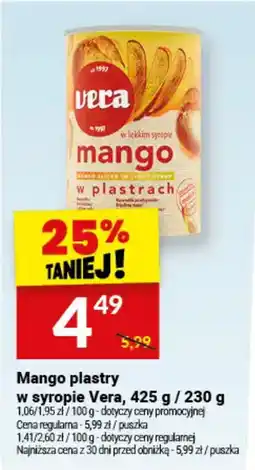 Twój Market Mango plastry Vera oferta