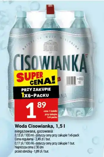 Twój Market Woda Cisowianka oferta