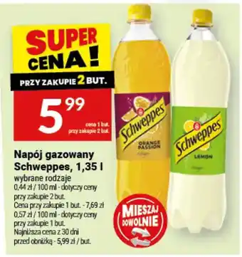 Twój Market Napój gazowany Schweppes oferta