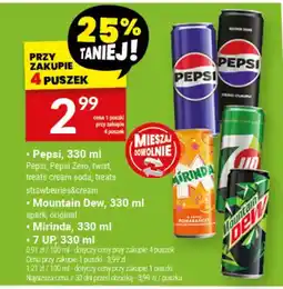 Twój Market Pepsi, Mountain Dew, Mirinda, 7 UP oferta