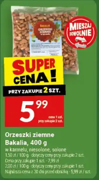 Twój Market Orzeszki ziemne Bakalia oferta
